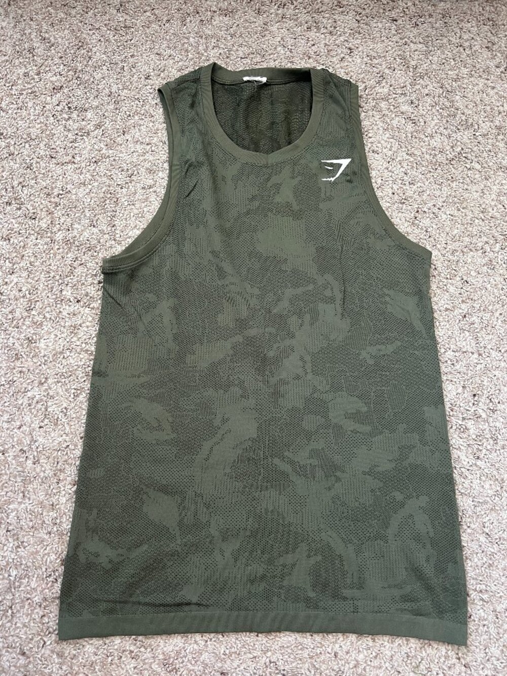 Gymshark Mesh Geo Seamless Tank - Picture 3 of 5